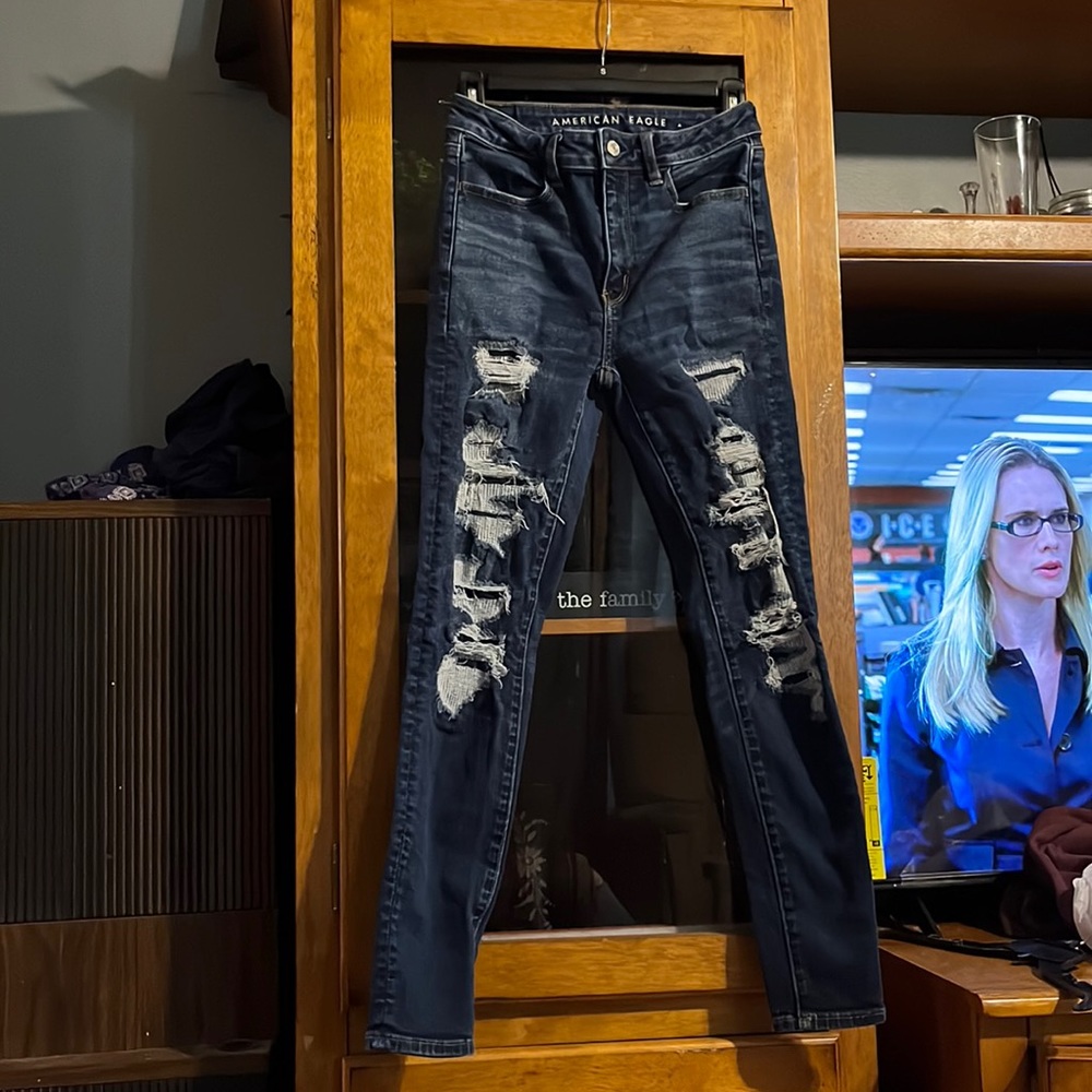 american eagle stretch jeans